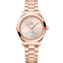 Seamaster Aqua Terra 150M 30 mm, Sedna™ gold on Sedna™ gold - 22050302009001