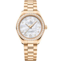 Seamaster Aqua Terra 150M 30 mm, oro Moonshine™ con oro Moonshine™ - 22055302055001