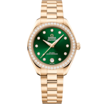 Seamaster Aqua Terra 150M 30 mm, Moonshine™ gold on Moonshine™ gold - 22055302060001
