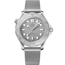 Seamaster Diver 300M 42 mm, acero con acero - 21030422006002